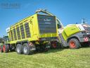 Fliegl Cargos 8500 - 1 db készleten lévő letoló rendfelszedős pótkocsi
