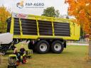 Fliegl Cargos 8500 - 1 db készleten lévő letoló rendfelszedős pótkocsi
