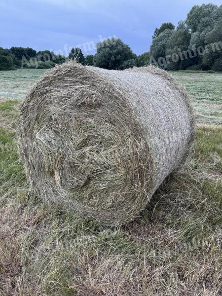 Réti széna körbála 130-as, takart – Vas megye, Körmend