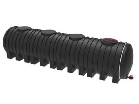 NITROSOLOS - 10 600 literes műanyag talpas szállítótartály hullámtörővel,  csappal NITROSOLOS - 10 600 literes műanyag talpas szállítótartály hullámtörővel,  csappal