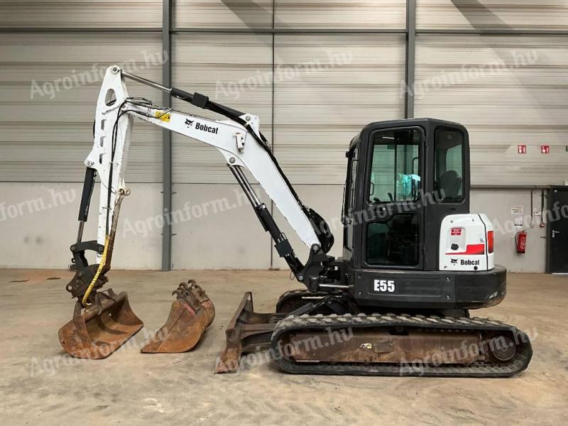 Bobcat E 55 / 2015 / 2 656 üzemóra / Lízing 20%-tól