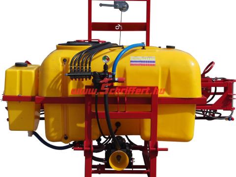 Schriffert függesztett szántóföldi permetezőgép 800 l / 12 m