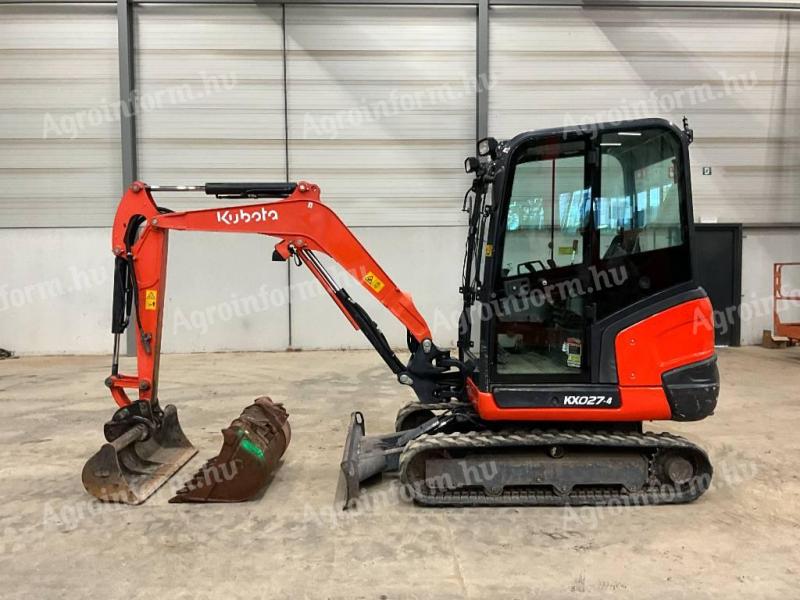 Kubota KX 027-4 / 2017 / 2.032 üzemóra / Lízing 20%-tól