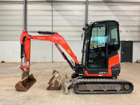 Kubota U 27-4 / 2017 / 1 703 üzemóra / Lízing 20%-tól Kubota U 27-4 / 2017 / 1 703 üzemóra / Lízing 20%-tól