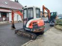 Kubota KX 101-3 gumihevederes forgókotró