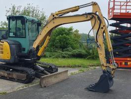 Yanmar Vio 50-U gumihevederes forgókotró gép