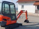 Kubota KX 016-4 gumihevederes forgókotrógép