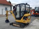 CAT 301.4 C gumihevederes mini forgókotrógép