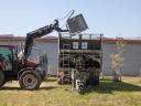 Fliegl hátsó és billenő kanál mobil fallal