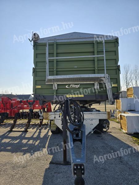 FLIEGL TDK 255 tandem,  három oldalra billentő pótkocsi