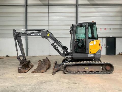 Volvo ECR 50 D / 2016 / 2.595 üzemóra / Lízing 20%-tól