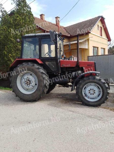 MTZ 892, 2 egyenes hidas,  gyors váltós,  piros rendszám,  műszaki,  új cseh turbó,  2005-ös