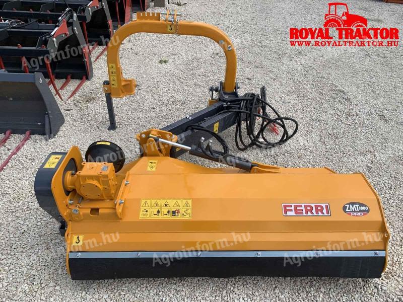 Ferri ZMT PRO 1800 mulcsozó - a Royal Traktornál