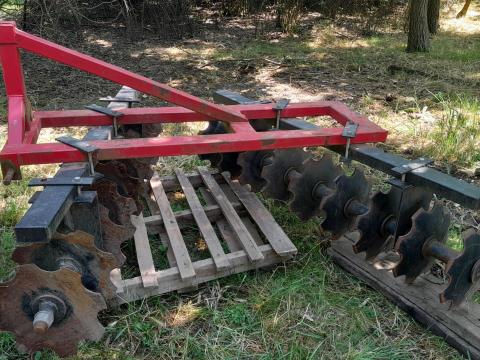 V-tárcsa kistraktorhoz