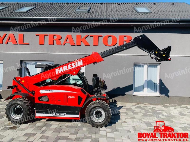 Faresin 6.26 Classic teleszkópos rakodógép - raktárkészletről - Royal Traktor