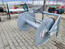 GIAMPI (lapos) tömlőhordozó dob+Mandals Flexitex Standard öntözőcső / gerincvezetéknek