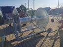 GIAMPI (lapos) tömlőhordozó dob+Mandals Flexitex Standard öntözőcső / gerincvezetéknek