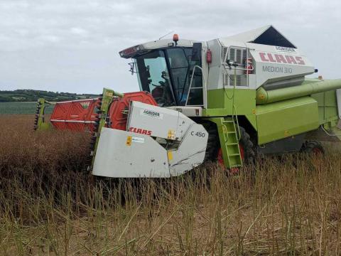 Ziegler repcetoldat Claas C450 asztalhoz Ziegler repcetoldat Claas C450 asztalhoz