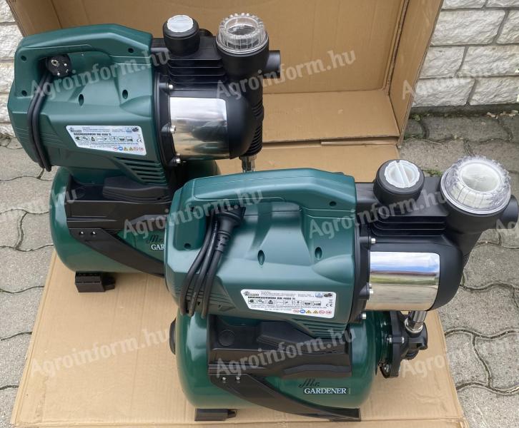 Házi vízmű 4600 l/h,  hidrofor,  kerti szivattyú,  24 l / 1100 W - Güde - Mr. Gardener HW 4600 TL
