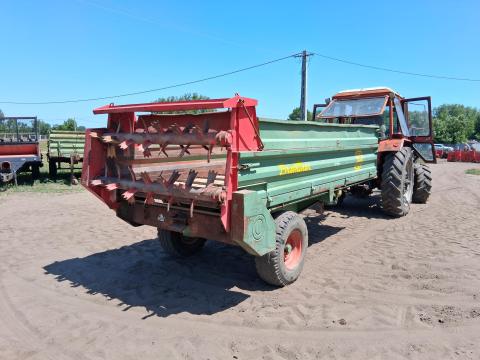 Brantner 452 típusú, 4,5 tonnás, 2 fekvőhengeres trágyaszóró Brantner 452 típusú, 4,5 tonnás, 2 fekvőhengeres trágyaszóró