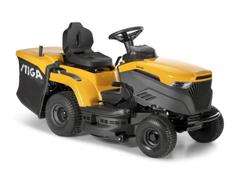 STIGA FŰGYŰJTŐS FŰNYÍRÓ TRAKTOR ESTATE 384 STIGA FŰGYŰJTŐS FŰNYÍRÓ TRAKTOR ESTATE 384