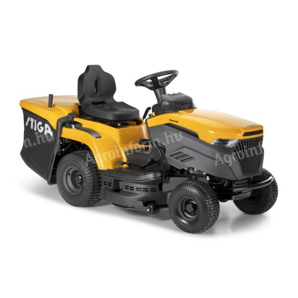 STIGA FŰGYŰJTŐS FŰNYÍRÓ TRAKTOR ESTATE 384