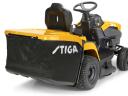 STIGA FŰGYŰJTŐS FŰNYÍRÓ TRAKTOR ESTATE 384