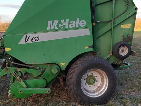 McHale V660 bálázó eladó új hevederekkel és csapágyakkal