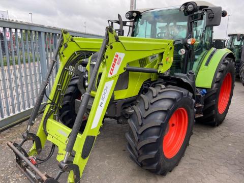 Claas Arion 440 + FL100C homlokrakodó Claas Arion 440 + FL100C homlokrakodó