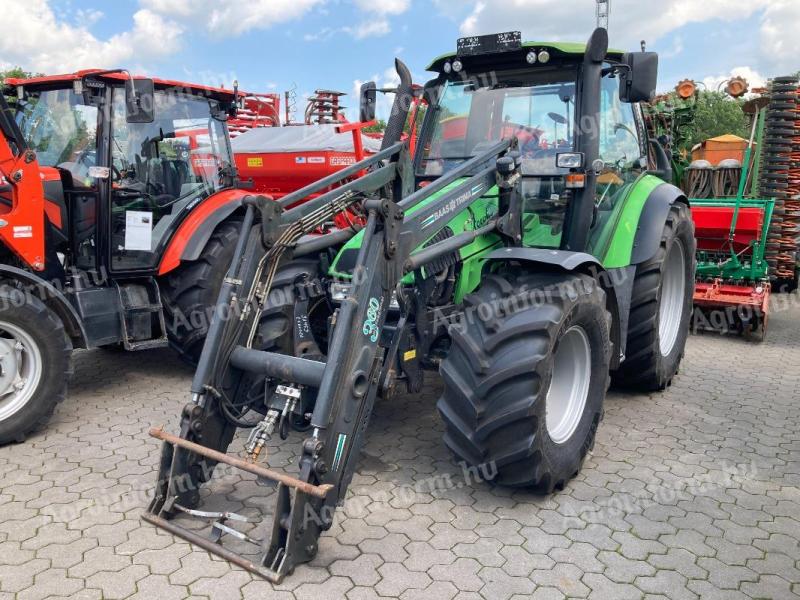 Deutz-Fahr Agrotron 100 + homlokrakodó + fronthidraulika és front TLT