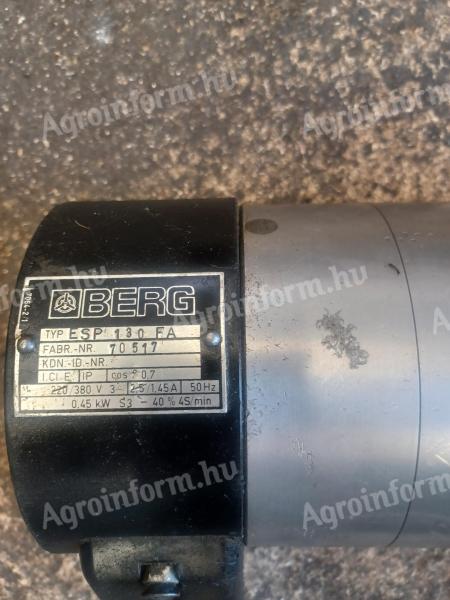Berg elektromos tokmány eladó számlával