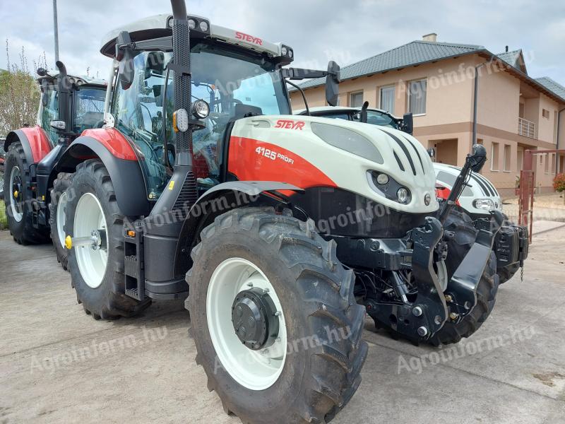 STEYR PROFI 4125 EVOLUTION traktorok készletről a MAGTÁR KFT-től