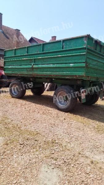 Pótkocsi billenős HW8011 kamionkerekekkel