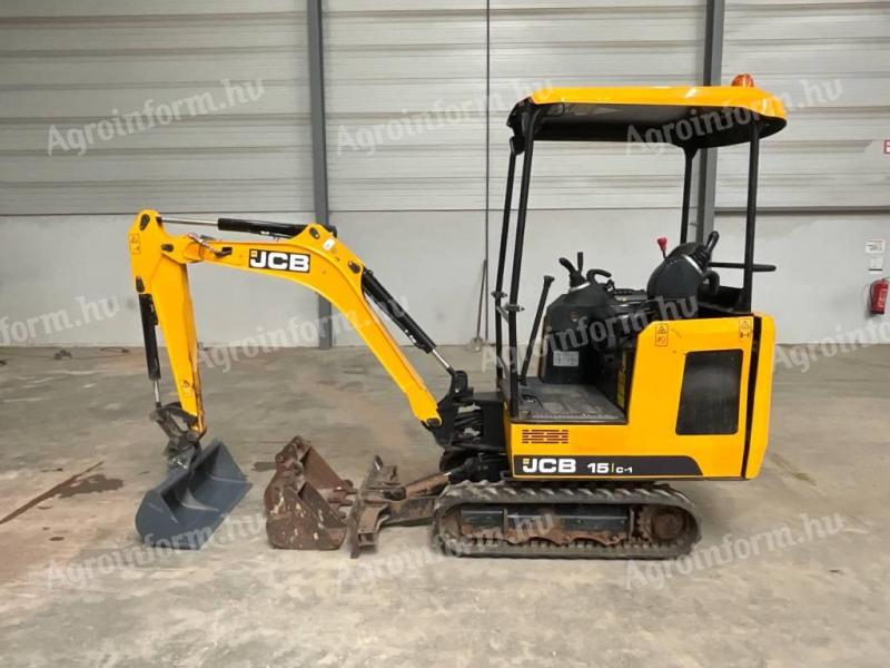 JCB 15 C-1 / 2019 / 909 h üzemóra / Lízing 20%-tól