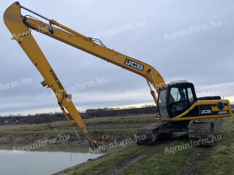 JCB hosszúgémes lánctalpas kotrógép