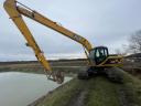 JCB hosszúgémes lánctalpas kotrógép
