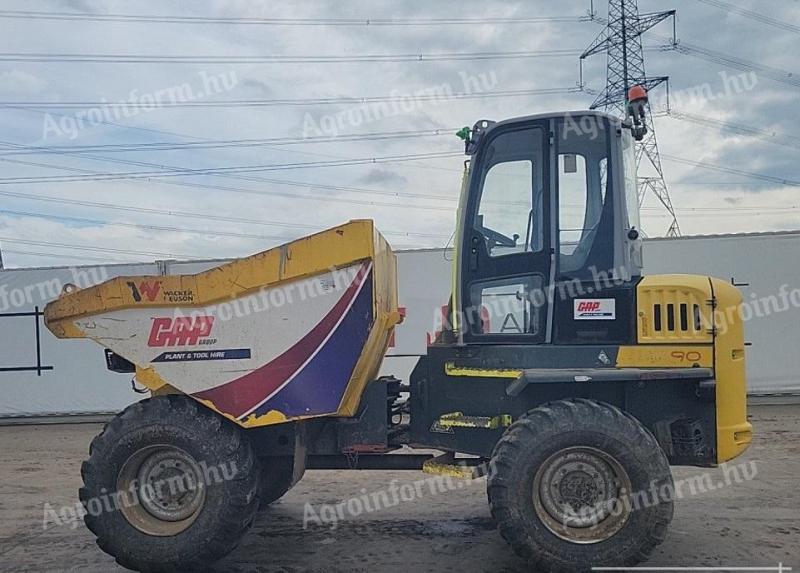 Wacker Neuson DW 90 9T fülkés derékcsuklós dömper rendszámozható