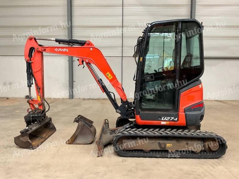 Kubota U 27-4 / 2016 / 1 668 üzemóra / Lízing 20%-tól