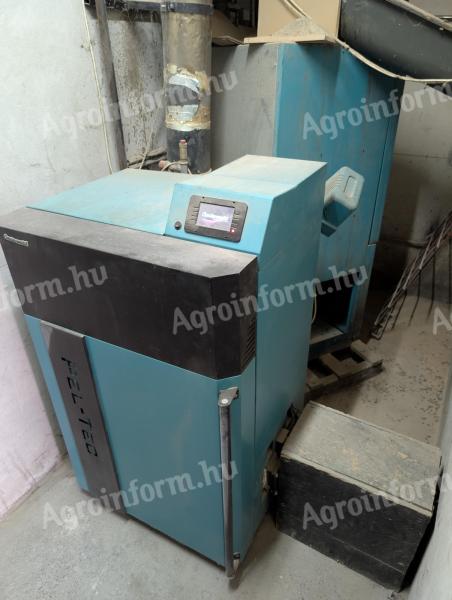 Eladó Centrometal PelTec 24 kW automata pelletkazán komplett rendszerrel