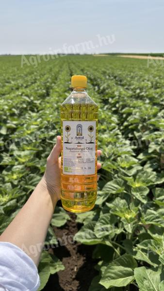 Antal Biofarm - BIO Hidegen Sajtolt Napraforgó Étolaj