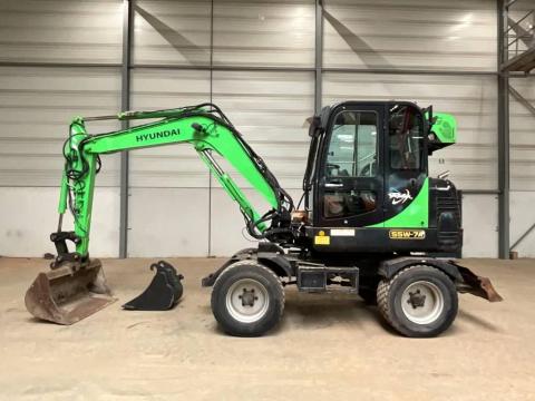 Hyundai 55 W-7 A / 2009 / 3 823 h üzemóra / Lízing 20%-tól