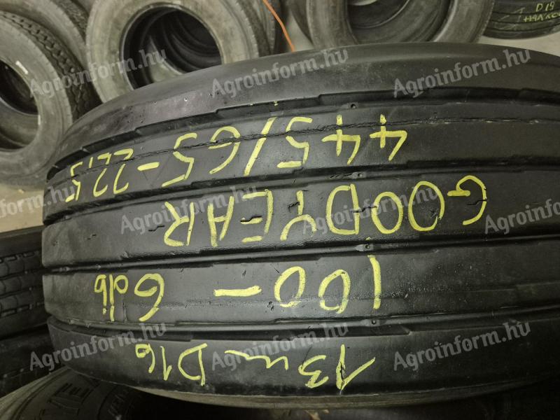 445/65 R22,5 használt teherautó kamion/pótkocsi gumiabroncsok eladók