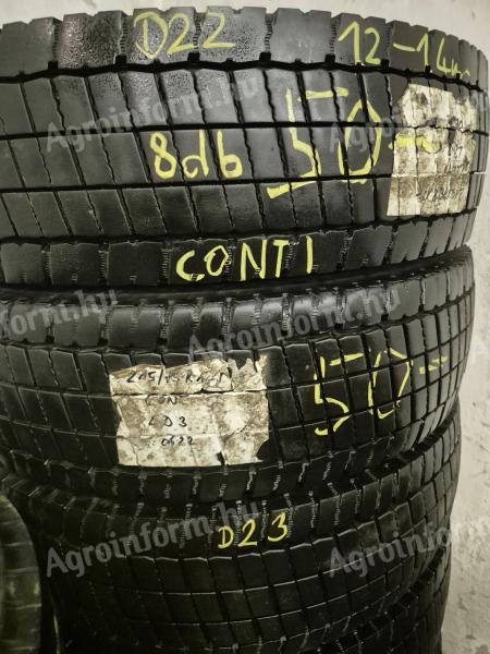 215/75 R17,5 használt teherautó kamion/pót gumiabroncsok eladók