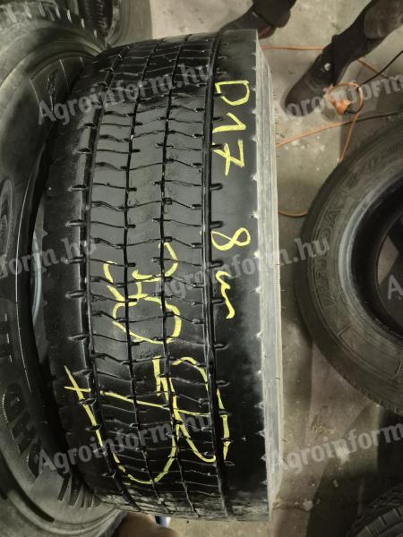 225/75 R17,5 használt teherautó kamion/pótkocsi gumiabroncsok eladók