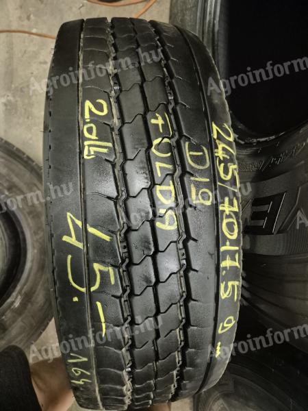 245/70 R17,5 használt teherautó- és pótkocsi gumiabroncsok eladók