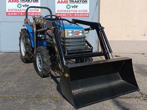 Iseki TF223 összkerékhajtású, szervokormányos, háromhengeres 22 LE traktor homlokrakodóval Iseki TF223 összkerékhajtású, szervokormányos, háromhengeres 22 LE traktor homlokrakodóval