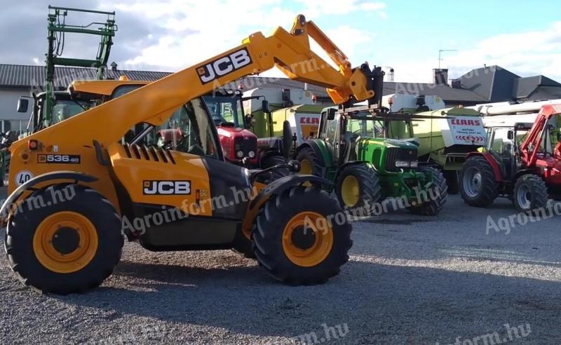 2016 JCB 536-60 Agri teleszkópos rakodógép