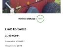 Eladó körbálázó
