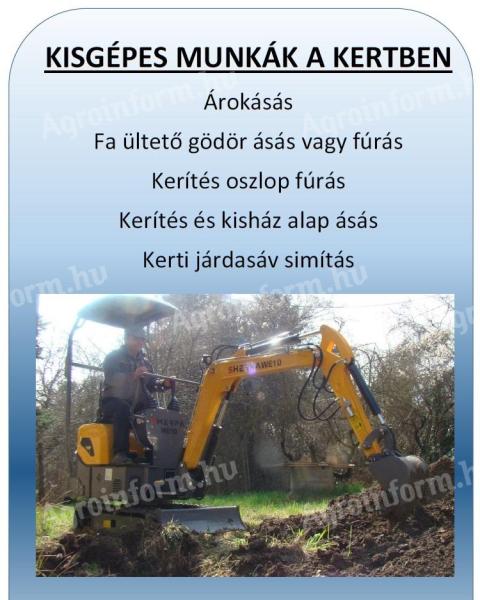Kisgépes kertimunkák