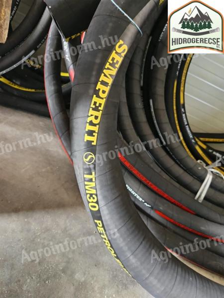Semperit TM30,  olaj szívó-nyomó tömlő 76 mm belső átmérő